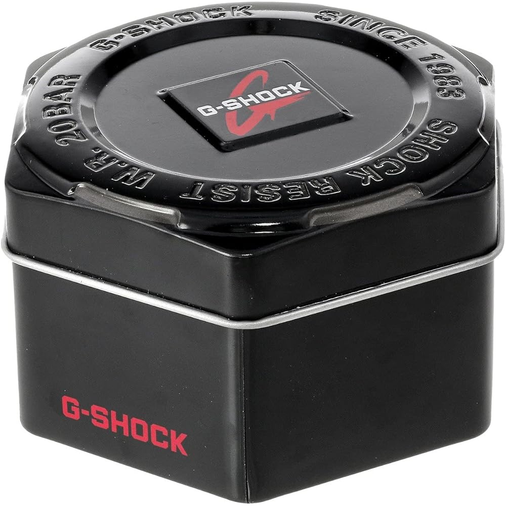 Casio G-Shock Aviation GA1000-4B Black Dial Red Resin Quartz Men's Watch
