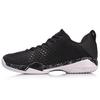 Li Ning Frontier Shadow Pro2.0 PU Амортизация Отскок Низкие Бадминтонные Кроссовки Унисекс Черный AYAN013-3