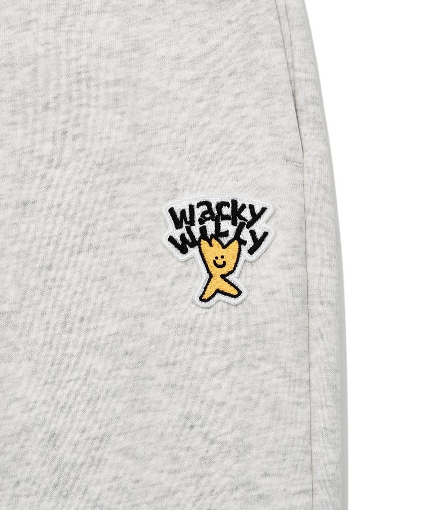 WACKY WILLY Базовые спортивные штаны-джоггеры Светло-серые