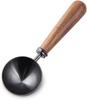 Easyworkz Ретро Кофейная ложка из нержавеющей стали с ручкой из черного ореха, 10 г - Мерная ложка