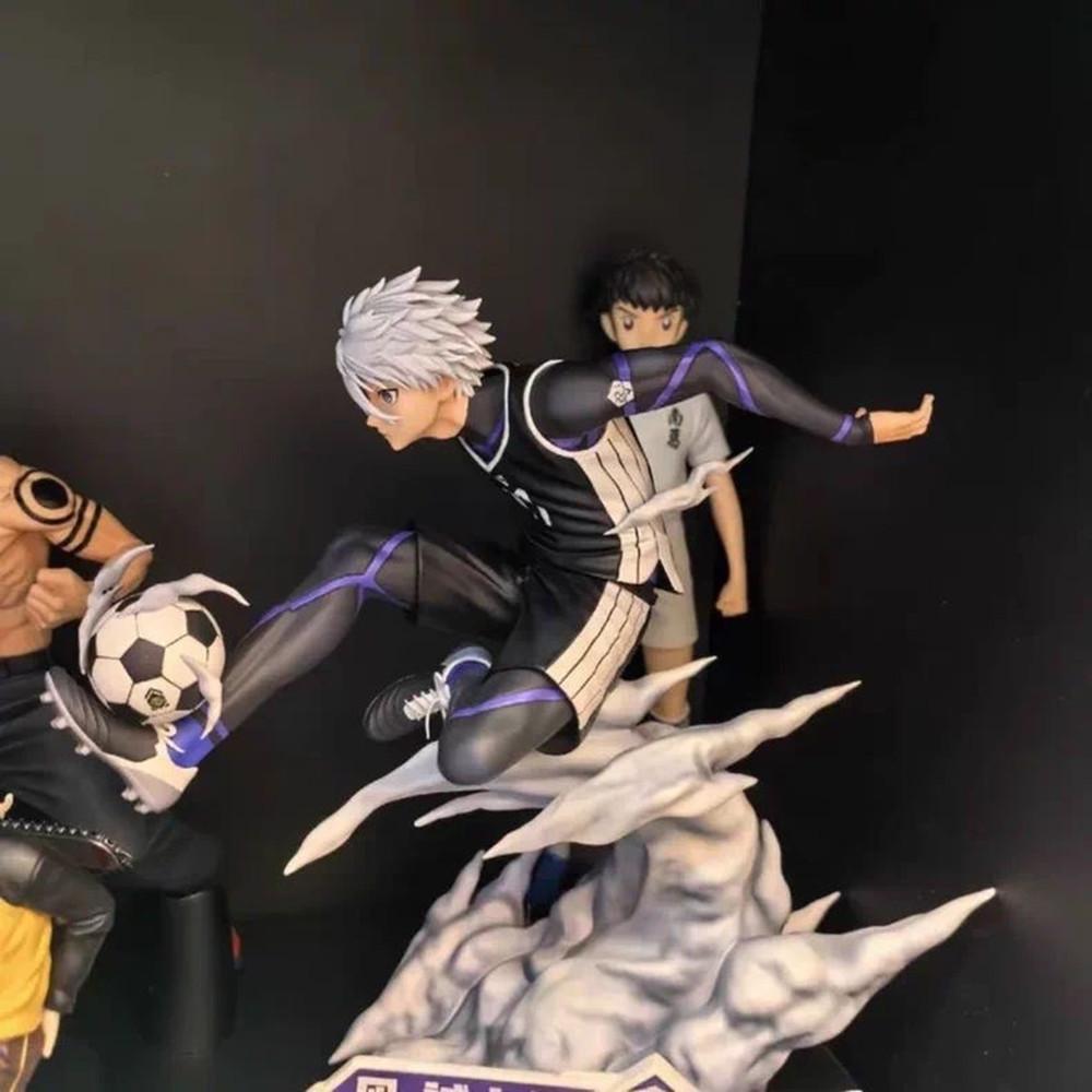 Action Blue Футбол 21 см Замок Фигурки Наги Сэйсиро Аниме Фигурка Статуэтка ПВХ Модель Коллекция Комната Статуя Кукла
