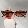 Vintage Small Cat Eye Sunglasses For Women Trendy Half-Frame Sun Glasses Uv400 Fashion Shades Eyewear Summer Anti Uv Sunglasses