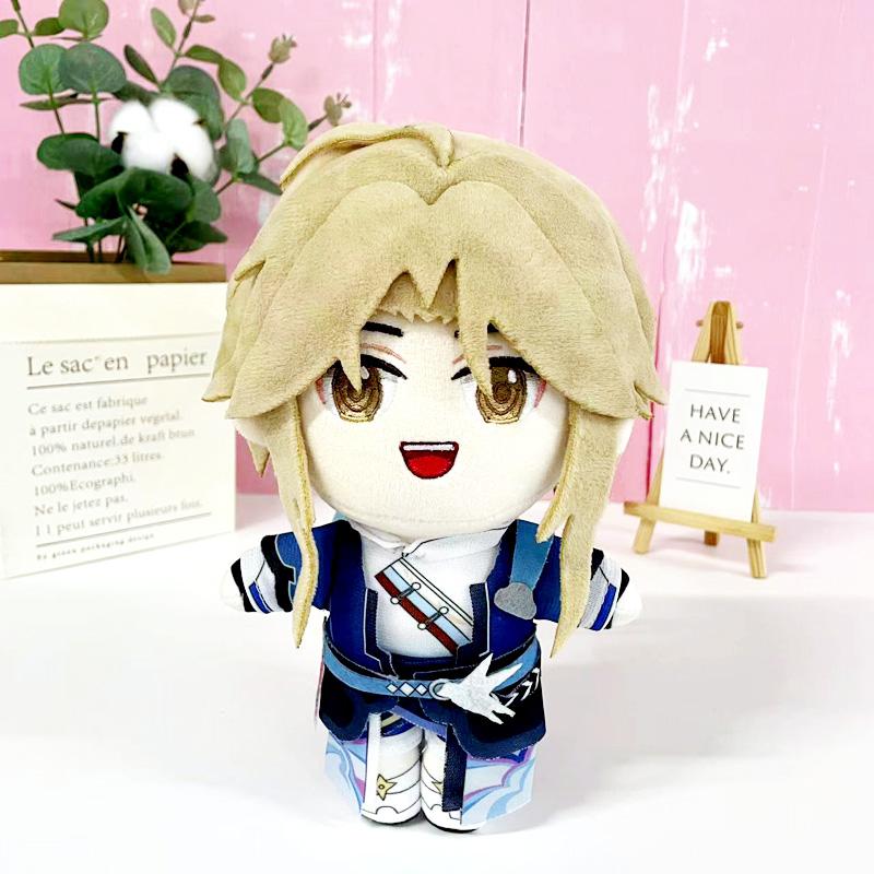 20cm Honkai: Star Rail Plush Doll Toy Aventurine Sunday Sparkle Yanqing Game Anime Cosplay Soft Stuffed Gift for Kids Fans Xmas