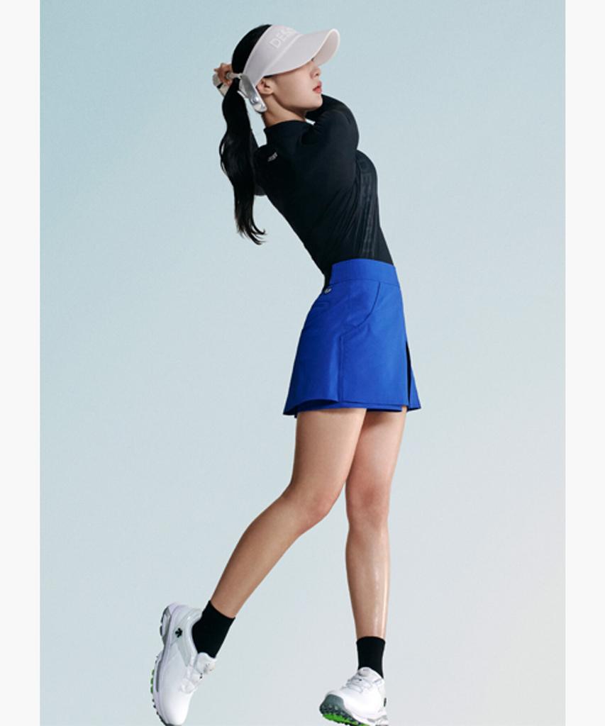 DESCENTE GOLF Women'S Front Slit Shorts (Dq12Wfsp31)