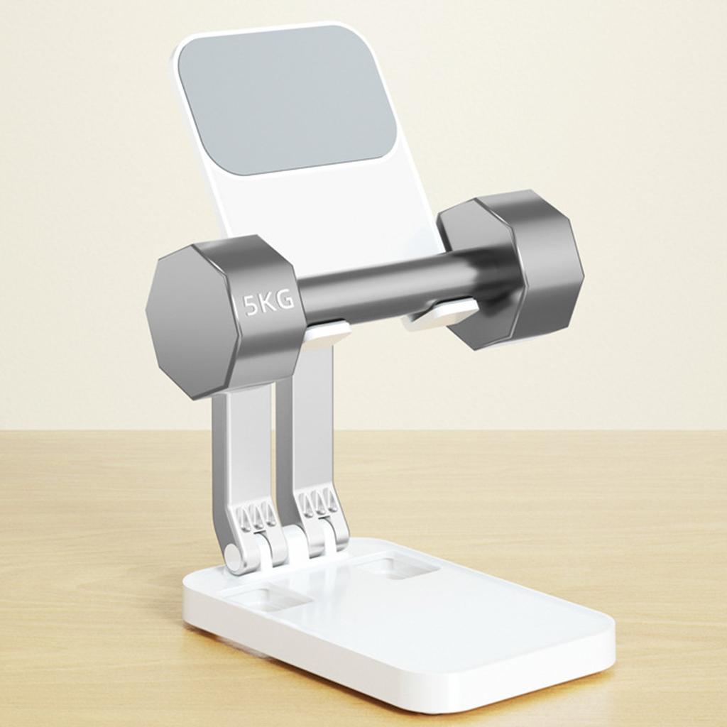 Foldable Adjustable Phone & Tablet Stand (K15) – White