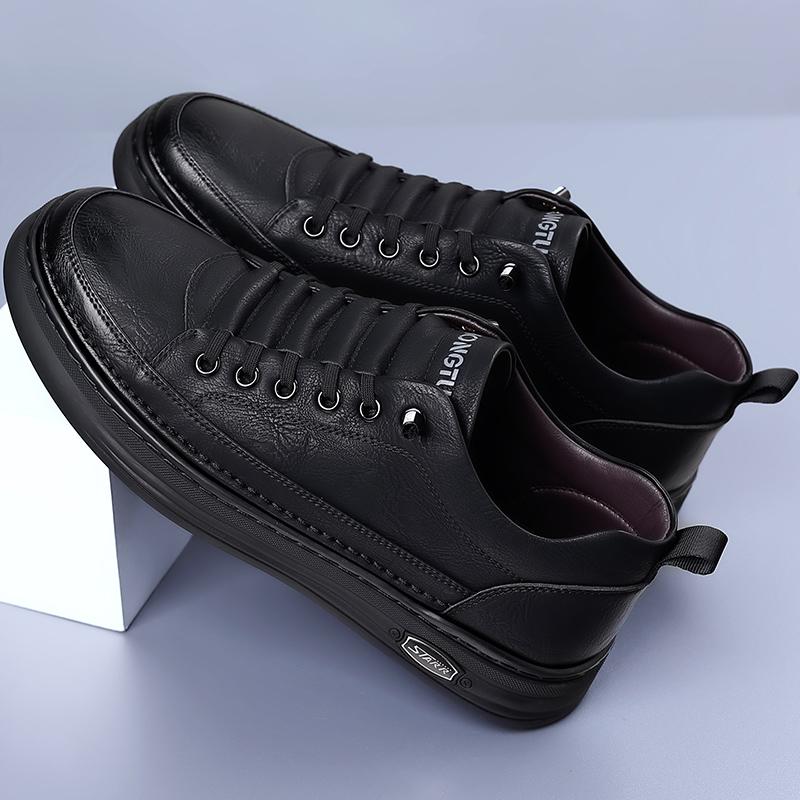 Модные мужские повседневные кожаные оксфордские туфли в винтажном стиле с мягкой подошвой, кроссовки для прогулок на открытом воздухе, универсальная мужская обувь для треккинга