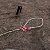 10 Pcs Aluminum Alloy Tent Rope Buckle Tent Fastener Tensioner Guyline Cord Adjuster Camping Accessories Durable