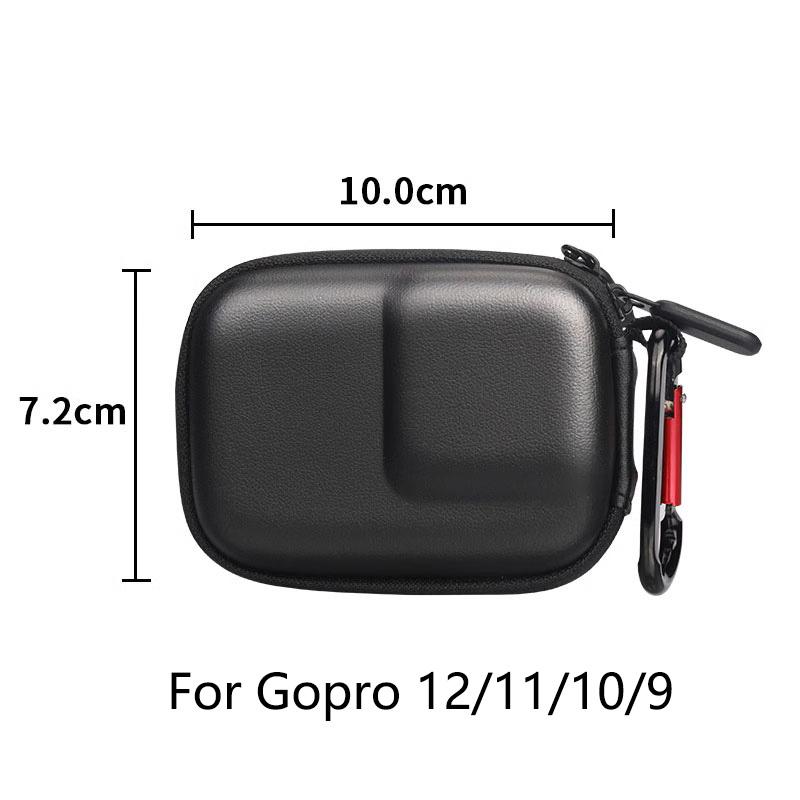 Mini Carrying Bag for GoPro Hero 12 11 10 9 8 7 6 Xiaoyi 4K SJCAM Sport Camera Accessories Portable Storage Case Waterproof Bag