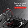 KEYSION Shockproof Armor Case for Xiaomi POCO X7 Pro Slide Camera Lens Protection Ring Stand Phone Back Cover for Redmi Turbo 4