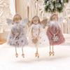 Christmas Tree Decorations Cute Angel Doll Girl Pendant Navidad New Year Christmas Tree Ornaments Xmas Gift for Kids