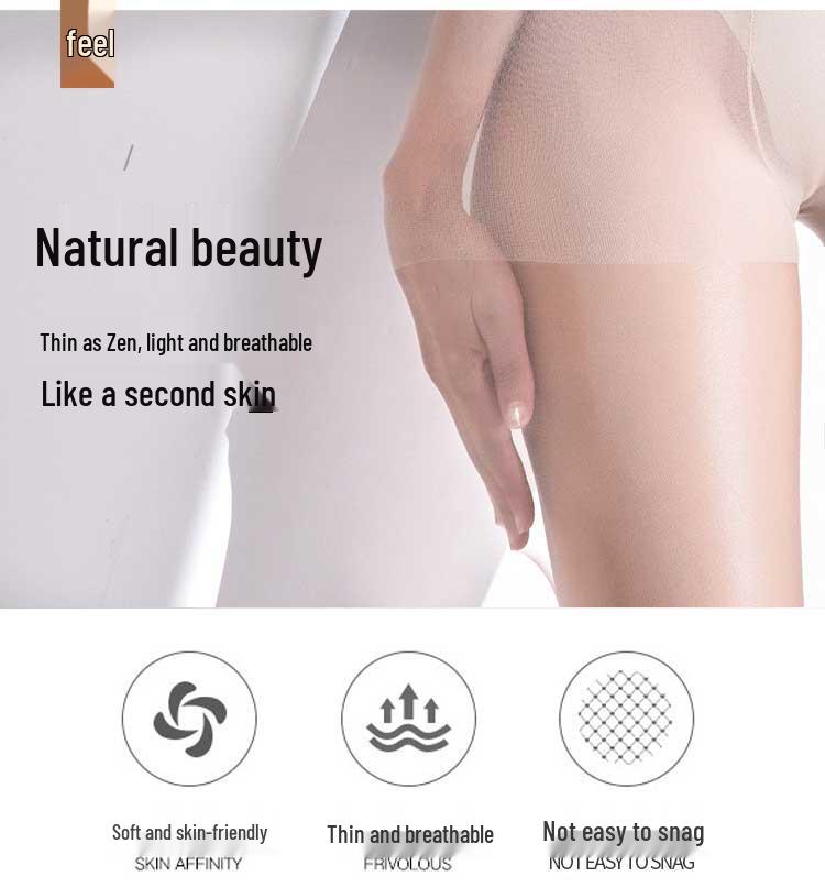 Женские ультратонкие колготки большого размера Lansha, устойчивые к зацепкам