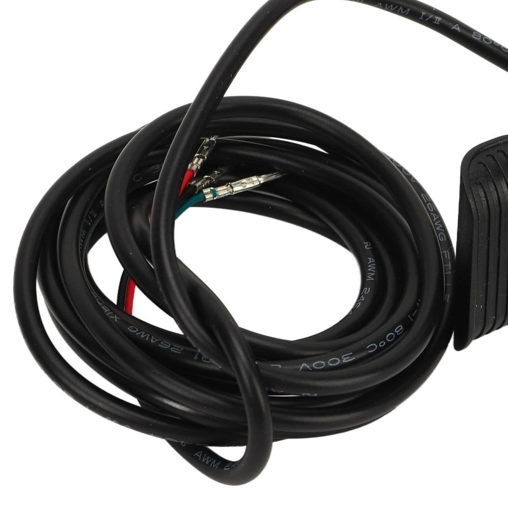 22 mm Finger Throttle Accelerator ABS Electric Scooter Thumb Throttle for 130X E-Bike Application