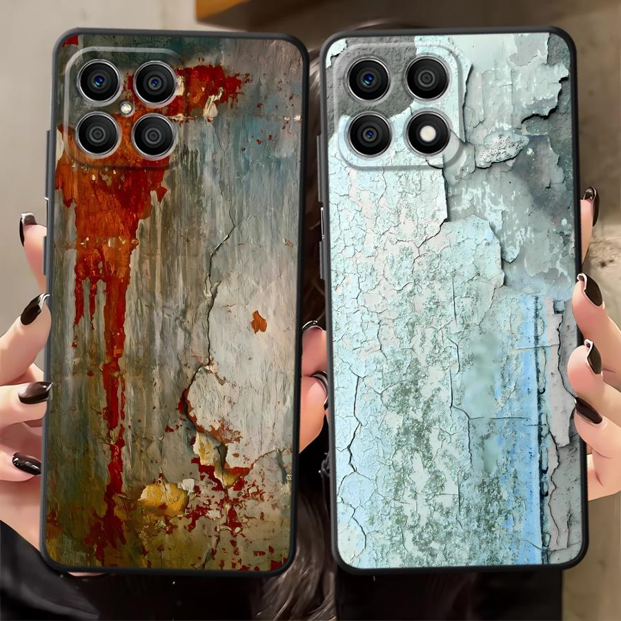 Чехол для Honor X9c X7a X9a 70 8X 90 Lite X9 X8 Funda Чехол для телефона Ржавые пятна в стиле ретро