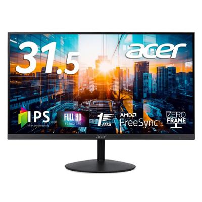 Acer Монитор SA2 дюйма Full HD IPS матовый NTSC HDMI Mini AMD FreeSync VESA совместим с SA322QAbi 31,5 72% 1,4 D-Sub