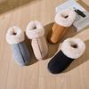 Cross-border Wholesale Bag Heel Thick-soled Snow Boots Velvet Outer Cotton Shoes Winter Couple Casual Home Non-slip Cotton Slippers