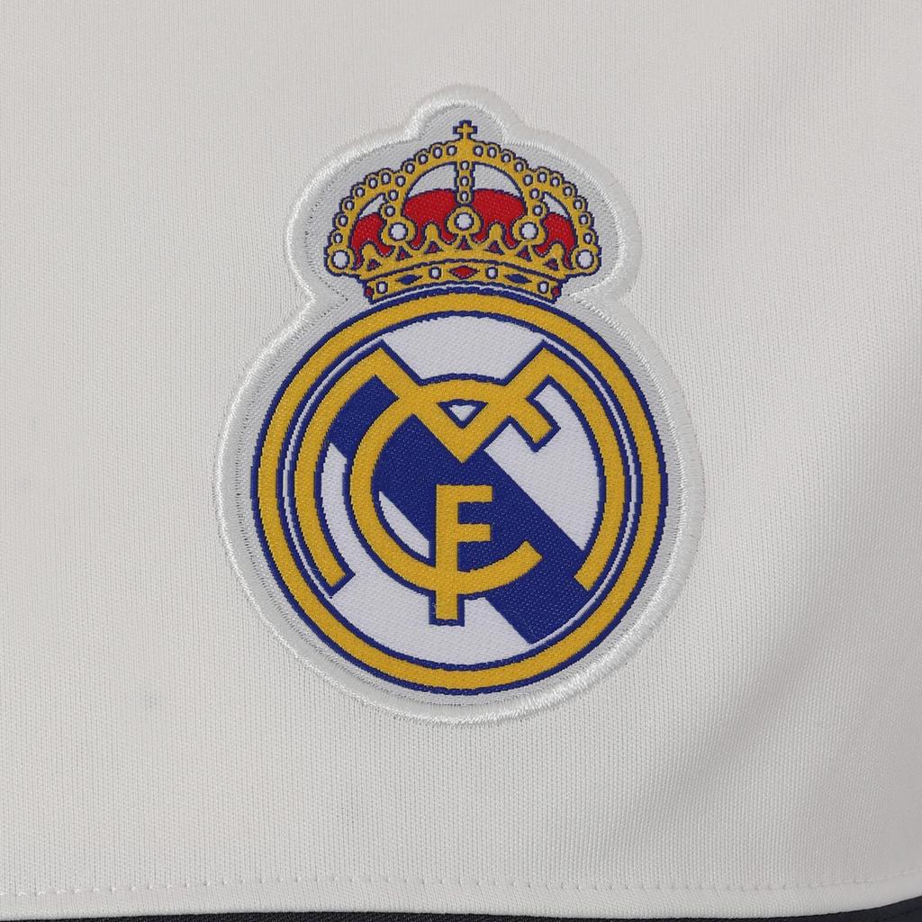 Real Madrid CF Mens Contrast Striped Polyester T-Shirt