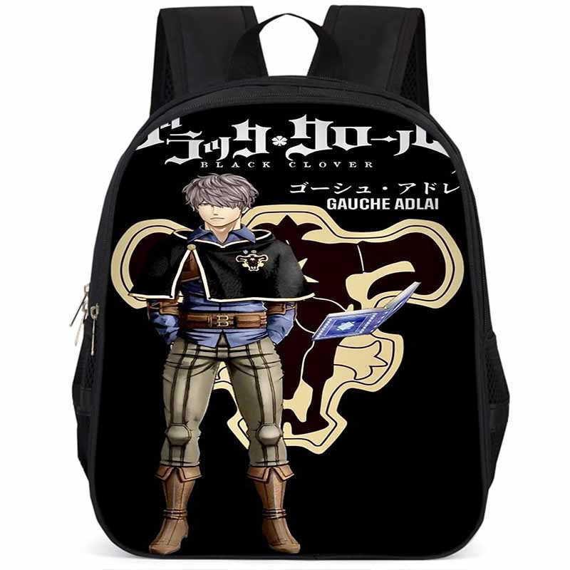 Рюкзак Black Clover из ткани Оксфорд, 15 дюймов, большой вместимости, легкий, для детей