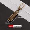Metal Zipper Pull Tab with Removable Head for Clothing Repair and Accessories