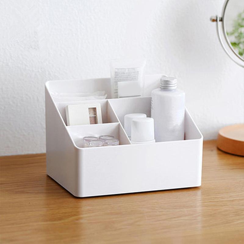 Настольный ящик для хранения пластиковый офисный ящик для хранения косметики гостиная журнальный столик пульт дистанционного управления органайзер для общежития
