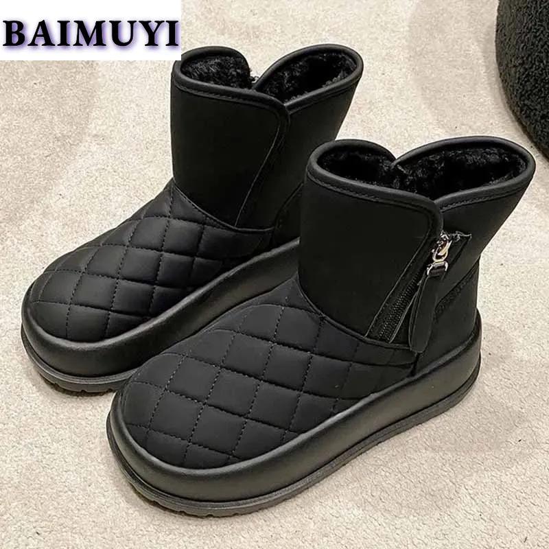 Туфли на плоской платформе женские повседневные удобные для ходьбы женские ботильоны зимняя мода 2024 тренд теплые дизайнерские chaussure femme