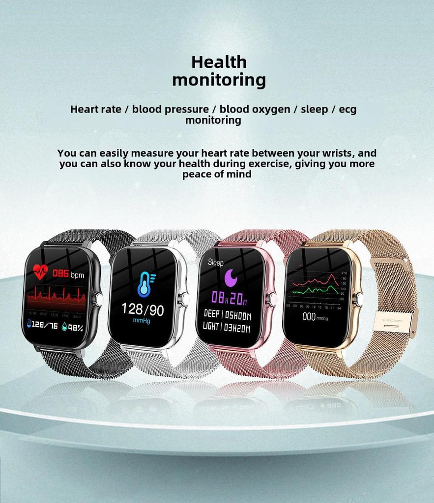 Умные часы H13MINI: 1,44-дюймовый сенсорный экран со спортивным шагомером.