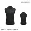 Mens Winter Windproof Reflective Cycling Vest Jacket Outdoor Sport Warm Fleece-lined Lightweight Shell