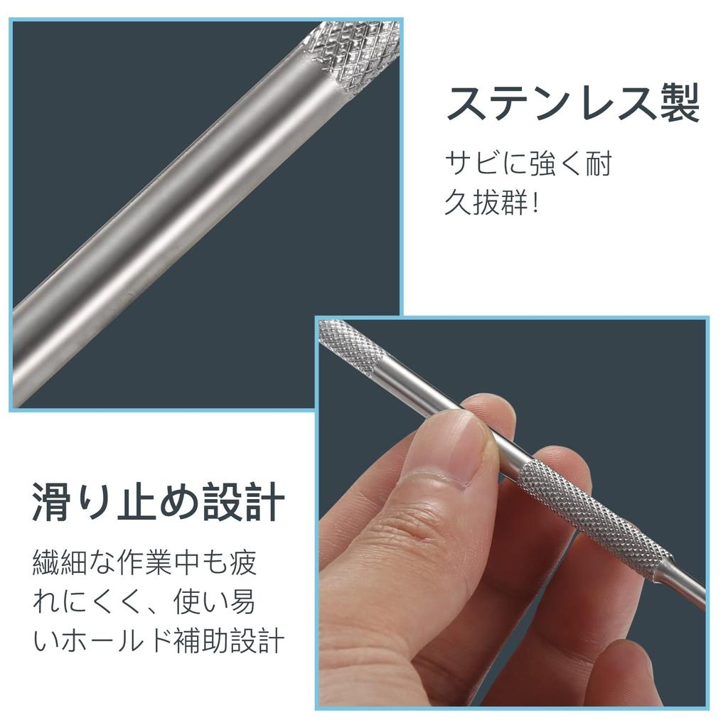 Набор шпателей Goowin для глины из 16 штук, инструмент для моделирования из нержавеющей стали с чехлом, защита от плесени