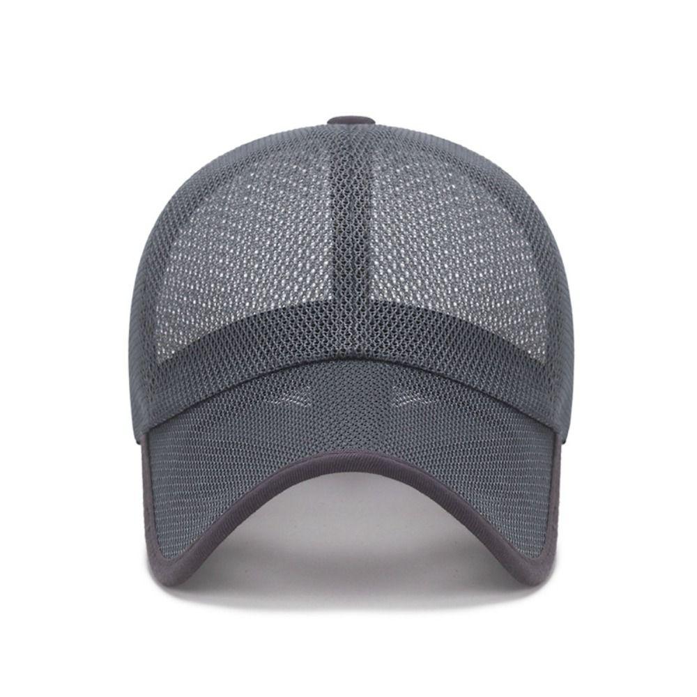 Бейсболка с полой сеткой, быстросохнущие спортивные сетчатые кепки, кепка дальнобойщика, мужская бейсболка, кепка для активного отдыха
