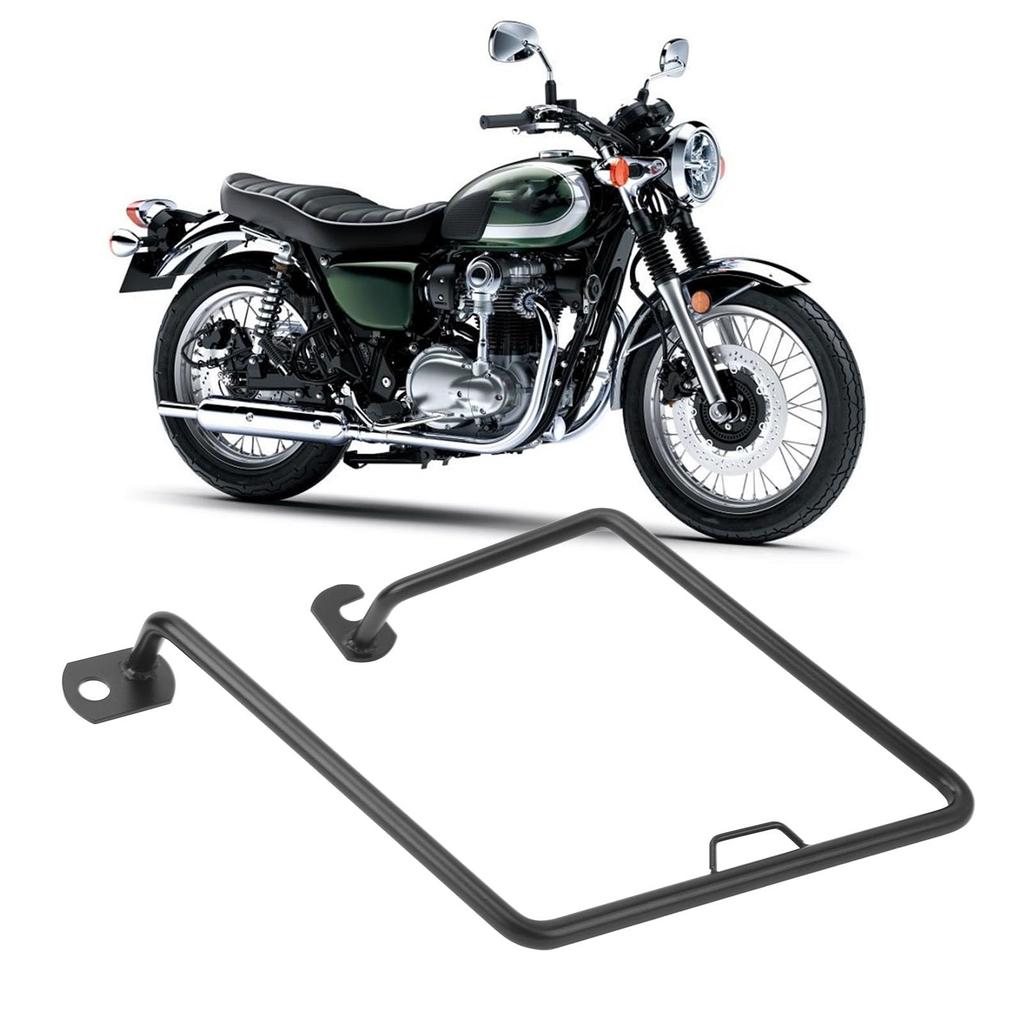 Side Luggage Support Motorcycle Side Saddlebag Support Perfect Load Convenient High Rust for and W800 1490246 00 Bracket, Rack, Capacity, Storage,
