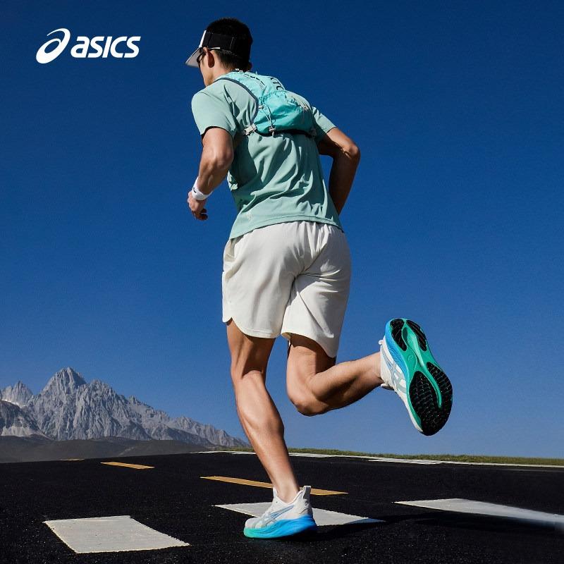 Asics Гелевая подошва Поддержка Прочная амортизация Дышащие Низкие беговые кроссовки Мужские беговые кроссовки 1011C274-020