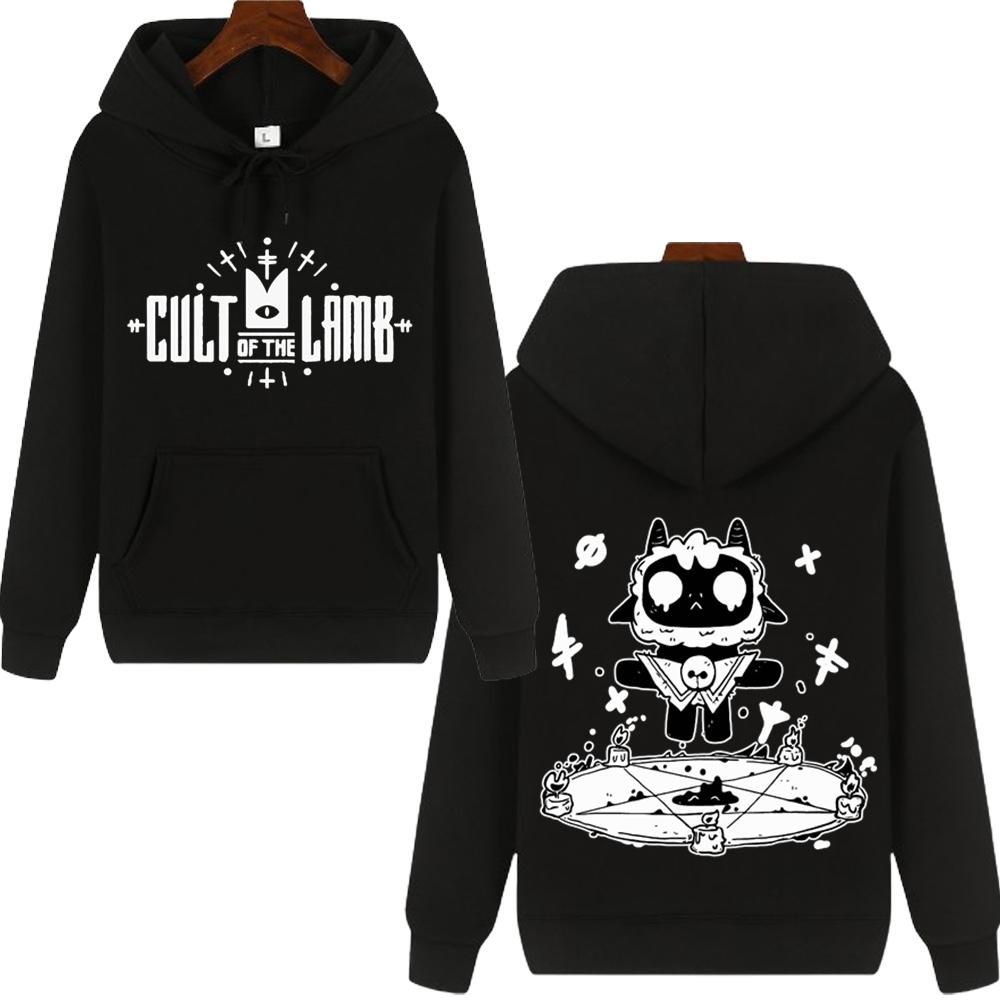 Смешной принт с узором, трендовые худи, весенне-осенняя мода, мужской уличный стиль, топы с длинным рукавом, пуловеры, фитнес, спорт, с капюшоном