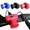 Electric Bike Horn Waterproof Type-C Rechargeable 120dB Loud Sound MTB Road Mountain Bicycle Handlebar Alarm Bell Bike Accessories