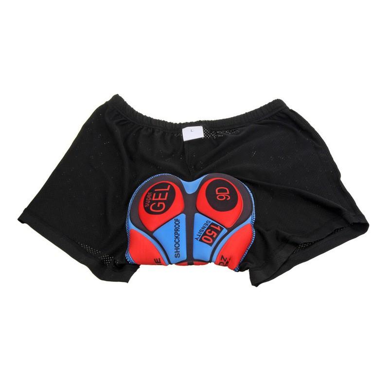 3D Gel Pad Cycling Shorts Men Women Road Bike Riding Underwear Breathable Quick-Dry Compression Base Layer