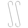 Sekisui Plastics Trading Co., Ltd. Sekisui Stainless Steel Hooks for Small Items, 30cm, Set of 2, ADH-30