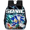 Рюкзак Sonic из ткани Оксфорд большой вместимости 15 дюймов для детей