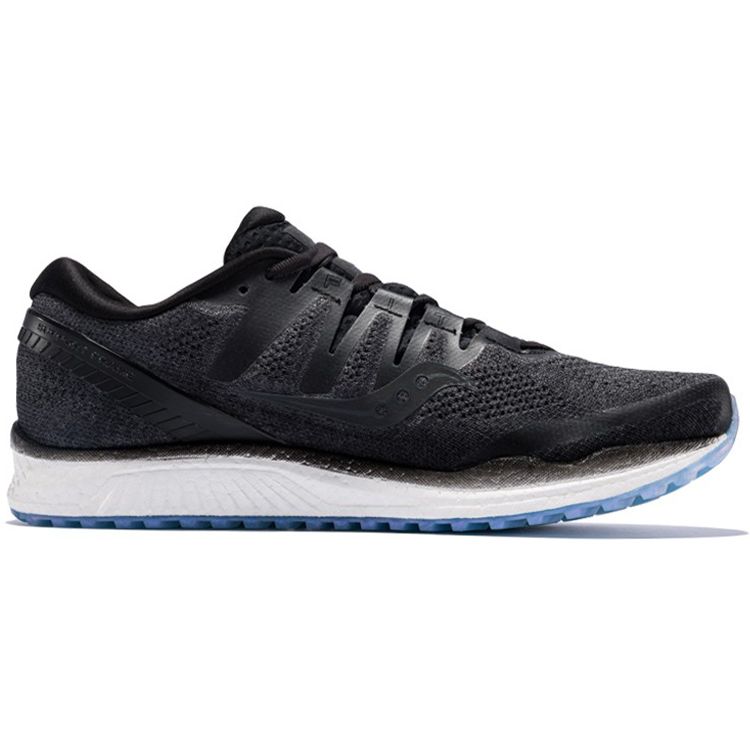 SAUCONY Freedom ISO2 Удобная Минималистичная Сетчатая Амортизация Легкие Кроссовки с Низким Верхом Мужские кроссовки Черные S20440-1