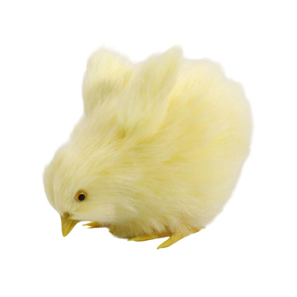 Плюшевая кукла-цыпленок, мягкая игрушка для пасхального фестиваля, имитация цыпленка, мягкая кукла для раннего образования, подарок на вечеринку для детей