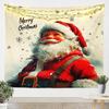 Рождественский гобелен Новогодний фон Настенное украшение Каминные чулки Подарки Подвесная ткань