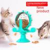 New Interactive Cat Toy: Money-Making Wheel Food Dispenser Ball