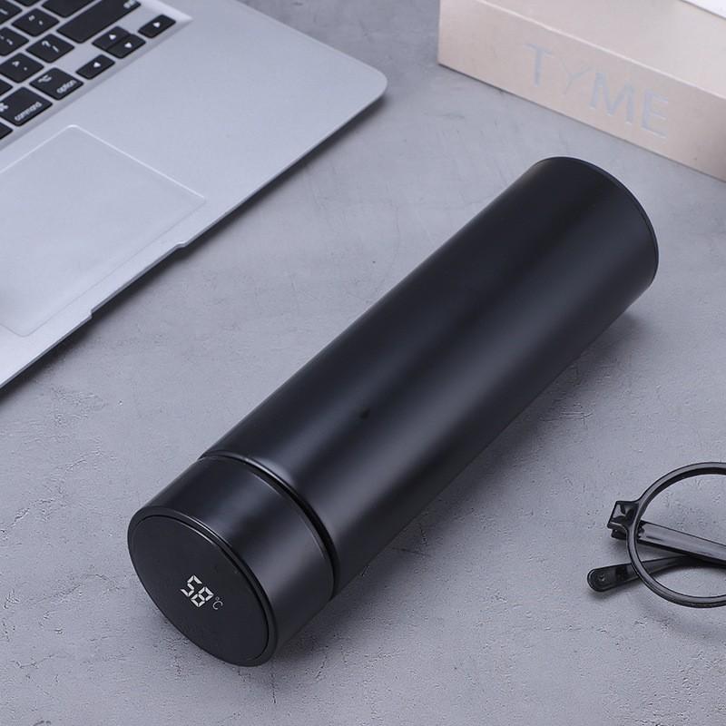 Двухслойная термокружка из нержавеющей стали, подарочная кружка, автомобильная кружка для воды из нержавеющей стали 304, дисплей температуры, бизнес