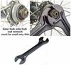 Bicycle Cone Spanner Hub Wrench, Axle Set Hub Remover Tool for MTB Mountain Bike 13/14/15/16mm