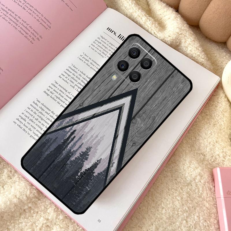 Wood Nature Pattern Case For Samsung Galaxy M12 M14 M11 M13 M15 M06 M16 M36 M56 M31 M53 M32 M52 M35 M55 M34 M54