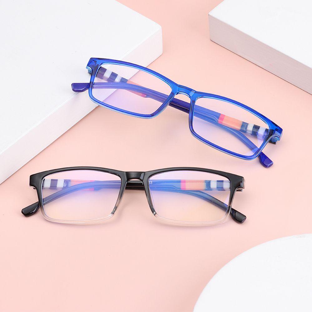 Elegant Portable Eye Protection Ultra Light Frame Reading Glasses Anti-Blue Light Eyeglasses