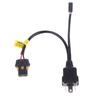 2Pcs H4 Relay Wireharness For H4 Bulb Upgrade Bi Led&Xenon Projector Lense Car Light Accessories