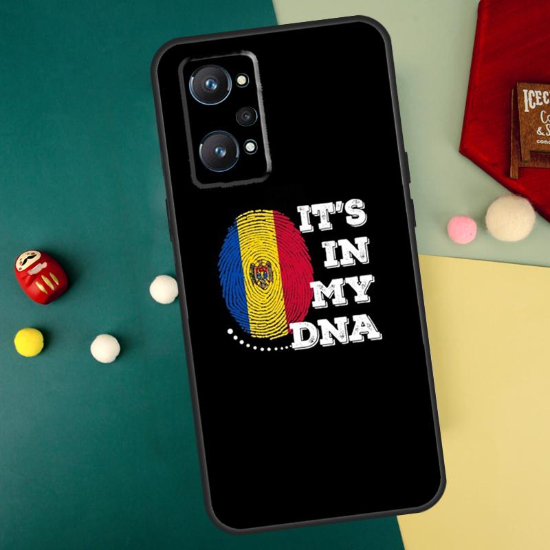 Флаг Молдовы Для Realme 10 11 12 13 14 Pro Plus C67 C65 C63 C61 C55 C53 C51 C35 C71 C75 GT7 15 Pro Чехол