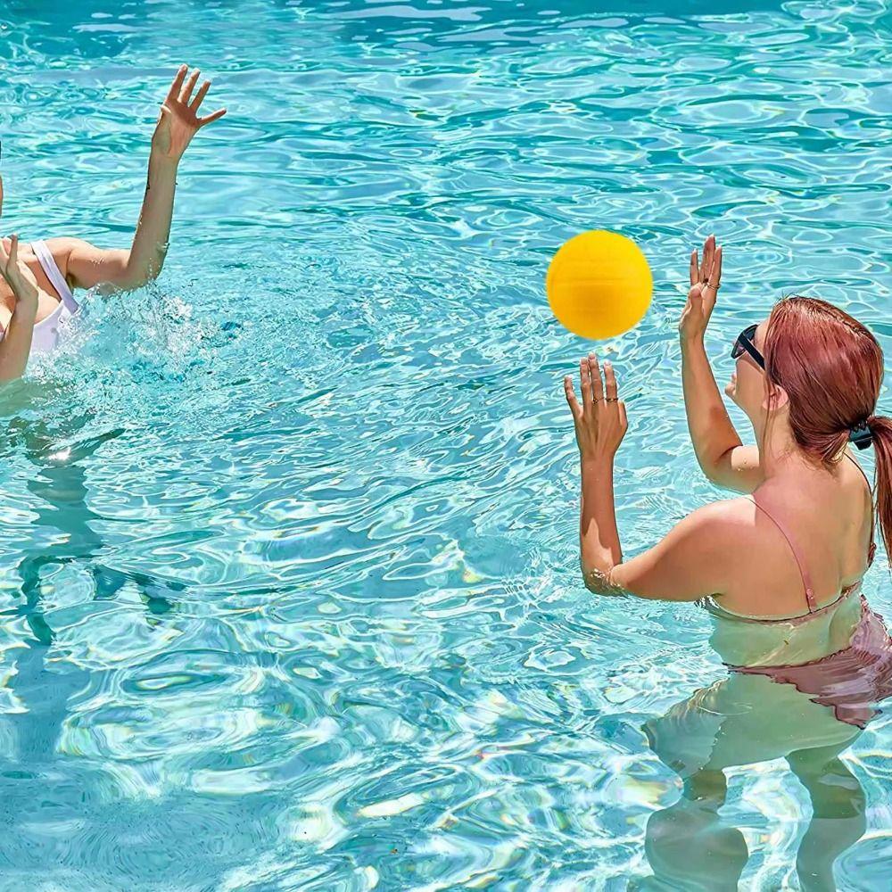 Strong Bounce Spike Game Ball With Pump Mini Volleyball Team Sports Round Net Ball Pool Lawn