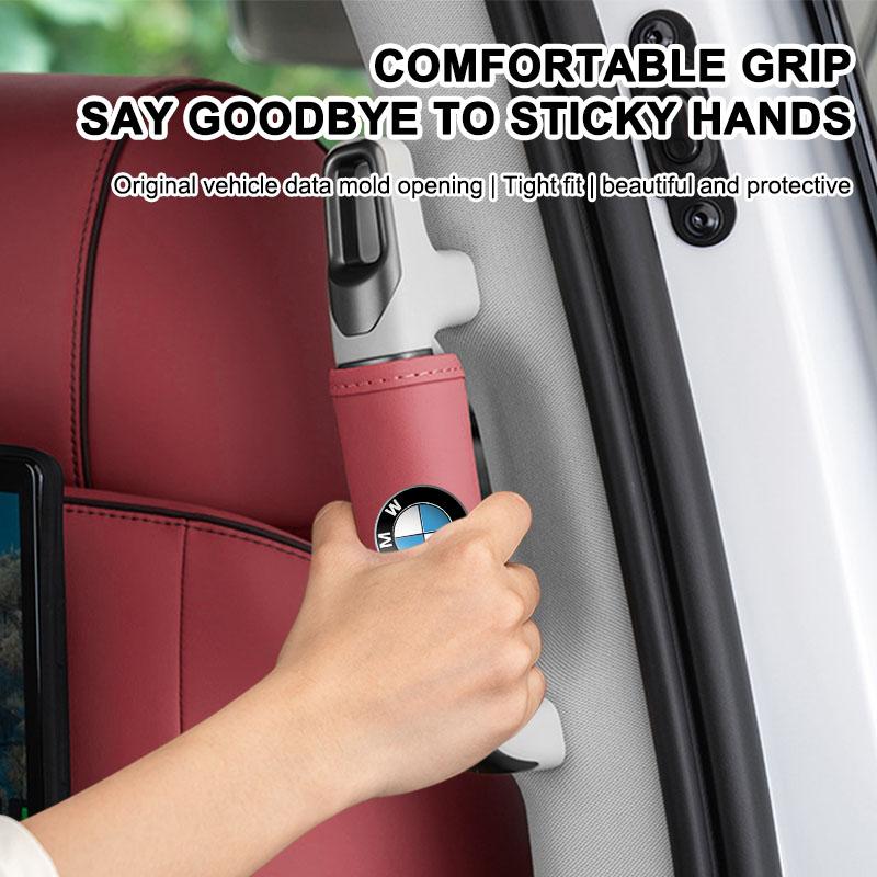 Новая кожаная ручка на крышу автомобиля, защитный коврик от царапин, аксессуары для BMW E46 E39 E90 E60 E36 F30 F10 E34 E30 F20 E92 M3 M4 M5 X3 X4 X5 X6 X7