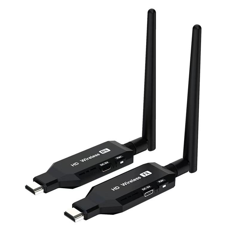 Беспроводной HDMI-передатчик 1080P и устройство для дублирования экрана, дальность 50 м