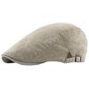 WHITE FANG Охотничья шляпа Кепка Полосатая Стильная Крутая Гольф Повседневная CA444 Мужская (03 Бежевый)