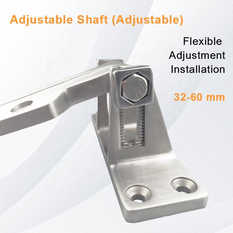 1460S Stainless Steel Heavy Duty Industrial Kitchen Cold Room Door Hinge for Commercial Refrigerators